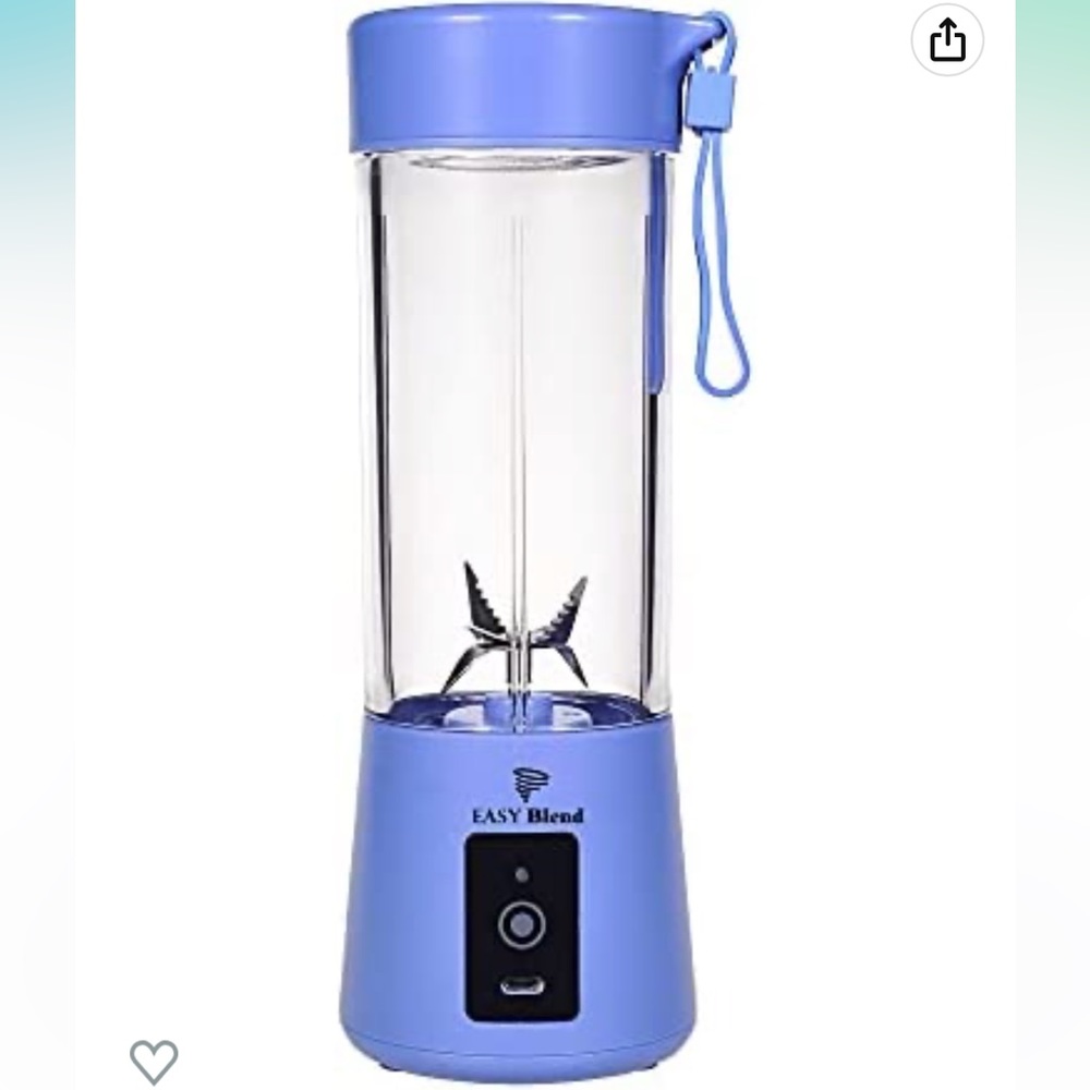 Easy blend USB portable personal blender